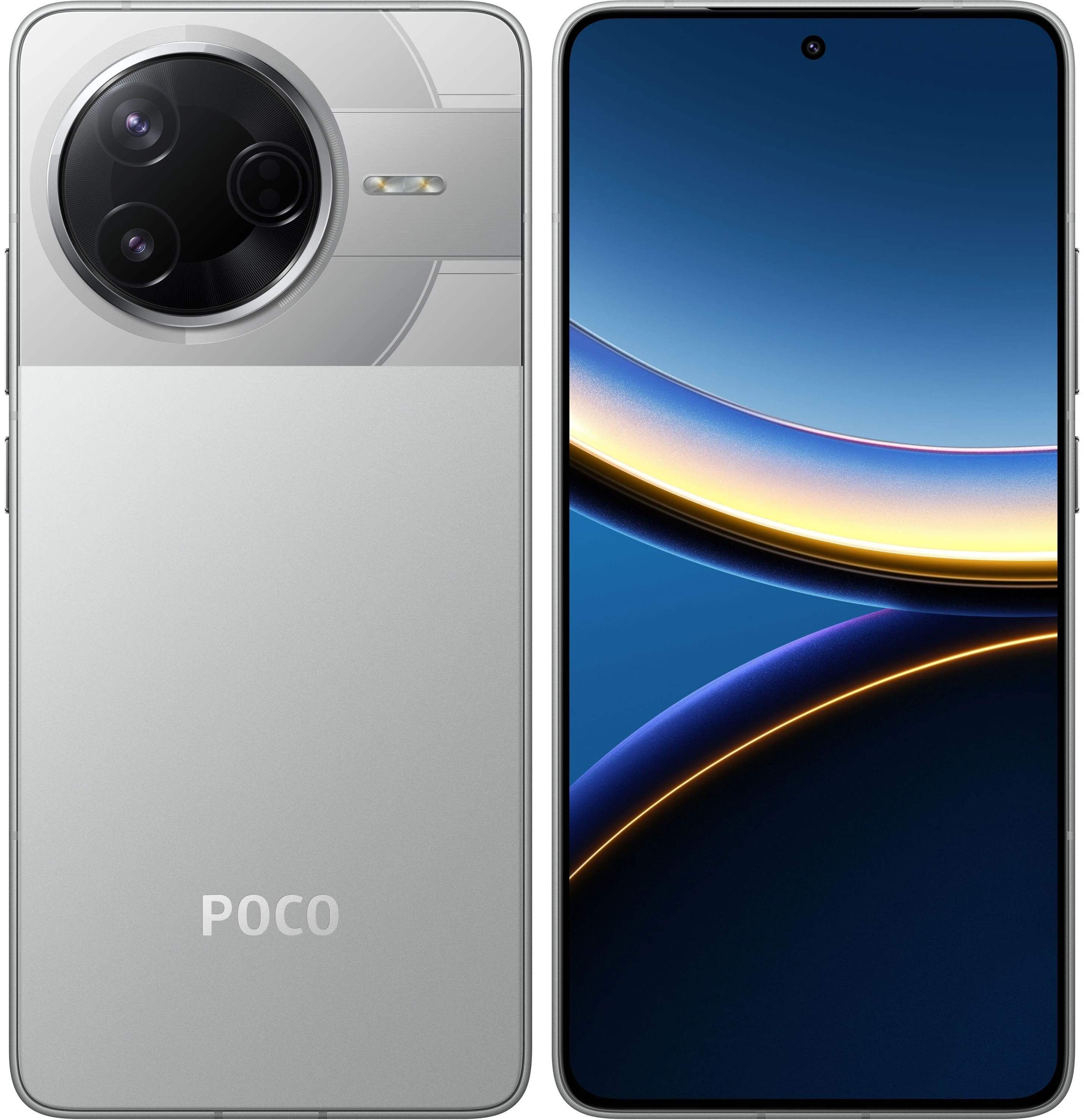Смартфон Poco F7 Pro 12/512 Гб серебристый